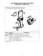 Предварительный просмотр 44 страницы Frymaster 1824/2424G Service & Parts Manual