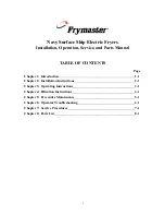 Preview for 4 page of Frymaster 8196203 Installation, Operation, Service, And Parts Manual