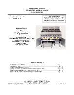 Preview for 1 page of Frymaster BIH14 Series Operator'S Manual