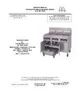 Preview for 1 page of Frymaster BIH52 Series Service Manual