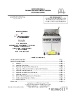 Frymaster BIPH14 Series Service Manual preview