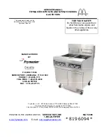 Предварительный просмотр 1 страницы Frymaster BIPH52 Series Service Manual