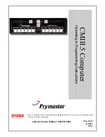 Предварительный просмотр 1 страницы Frymaster CMIII.5 Operating & Programming Instructions