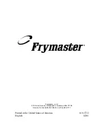 Предварительный просмотр 42 страницы Frymaster Cooking Computer KFC-1 SMS User Manual