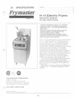 Preview for 91 page of Frymaster EPH14 Service And Owner'S Manual