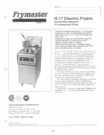 Preview for 93 page of Frymaster EPH14 Service And Owner'S Manual