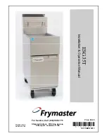 Preview for 1 page of Frymaster ESG35T Installation & Operation Manual