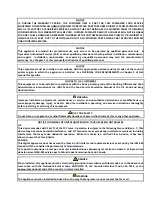 Preview for 2 page of Frymaster FilterQuick easyTouch FQE30U Installation, Operation And Maintenance Manual