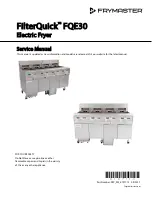 Preview for 1 page of Frymaster FilterQuick FQE30 Service Manual