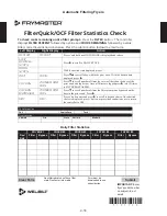 Preview for 82 page of Frymaster FilterQuick Series Technical Reference Manual