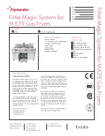 Frymaster FM-B Specifications preview