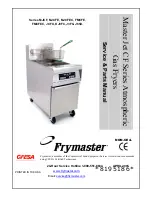 Preview for 1 page of Frymaster FMCFE Service & Parts Manual