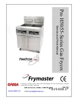 Preview for 1 page of Frymaster FOOTPRINT H50 Service And Parts Manual