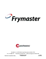 Preview for 100 page of Frymaster FOOTPRINT H50 Service And Parts Manual