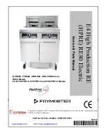 Preview for 1 page of Frymaster FOOTPRINT RE80 Series Service & Parts Manual