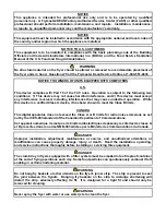 Preview for 3 page of Frymaster FPH17SC Series Installation, Operation & Service Manual