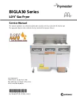 Frymaster GEN II LOV BIGLA30 Series Service Manual preview