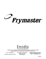 Preview for 42 page of Frymaster H20.5 SERIES Installation & Operation Manual