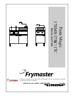 Предварительный просмотр 1 страницы Frymaster Pasta Magic 17BC Service And Parts Manual