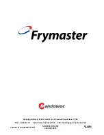 Предварительный просмотр 32 страницы Frymaster Pasta Magic 17BC Service And Parts Manual