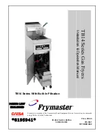 Frymaster TB14 Series Installation & Operation Manual preview