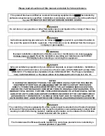 Preview for 2 page of Frymaster YSCFC24 Series Installation & Operation Manual