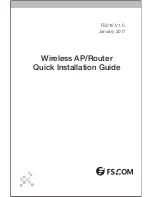 Preview for 1 page of FS AP-D1200 Quick Installation Manual