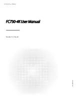 FS FC730-4K User Manual preview