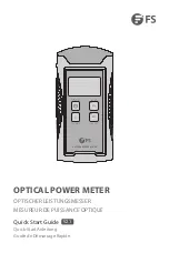 Предварительный просмотр 1 страницы FS FOPM-107 Quick Start Manual