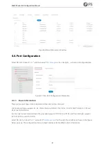 Preview for 48 page of FS M6500 Series Configuration Manual