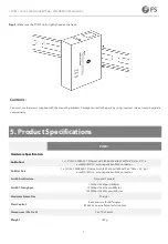 Предварительный просмотр 10 страницы FS POEX1 User Manual