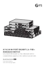 FS S3150-8T2FP Quick Start Manual preview