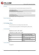 Предварительный просмотр 234 страницы FS TAP Series Reference Manual