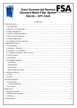 FSA GT1-12LS Manual preview