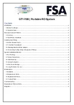 Preview for 1 page of FSA GT1-70B Manual