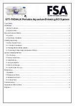 FSA GT1-70DIALK Manual preview