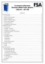 Предварительный просмотр 1 страницы FSA GT1-98 Manual