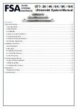 FSA GT7-16K System Manual предпросмотр