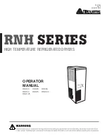 Preview for 1 page of FScurtis RNH100 Operator'S Manual