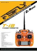 FSFLY T-i8 Instruction Manual preview