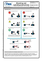 Preview for 6 page of FSG SL3000 Mounting And Operating Instructions