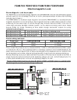 Preview for 1 page of FSH FEM5700 Manual