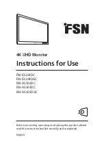 Предварительный просмотр 1 страницы FSN FM-A5502DC Instructions For Use Manual