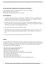 Preview for 8 page of FSN IPS710A Instructions For Use Manual