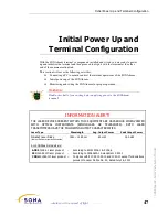 Preview for 57 page of fSONA Sonabeam E Series Installation Manual