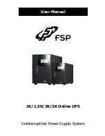 FSP Technology 1.5K User Manual preview