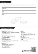 Preview for 14 page of FSP Technology CMT130 Manual