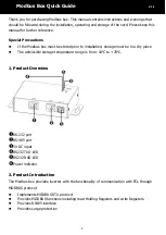 Preview for 1 page of FSP Technology Modbus Box Quick Manual