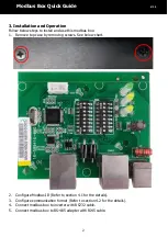 Preview for 2 page of FSP Technology Modbus Box Quick Manual