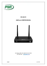 FSR AirShare DV-AS-21 User Manual preview